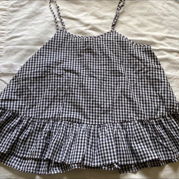 Checkered tank top from Caution to the Wind - Picture 2 of 4